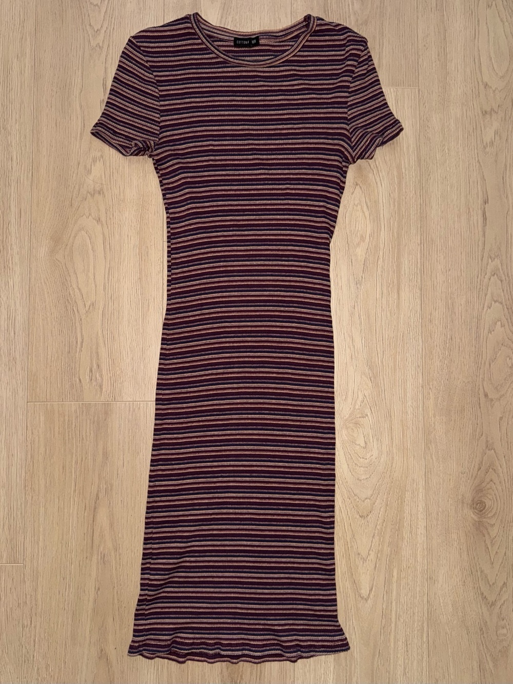 Striped Midi Dress